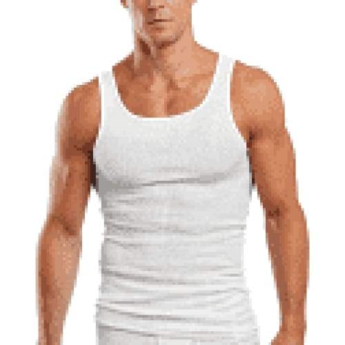 Hanes Essentials Men's Muscle Tank White S, Size: Small