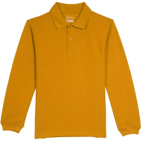 George Boys' School Uniforms, Long Sleeve Polo