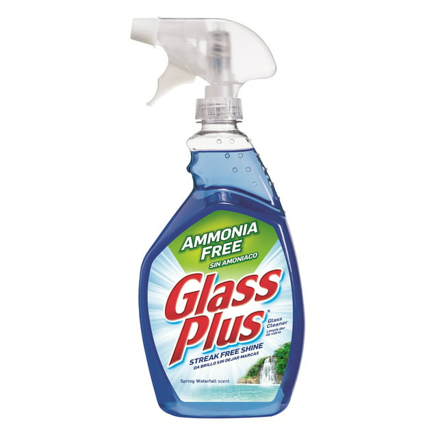 Glass Plus Spring Waterfall Scent Glass Cleaner 32 oz Liquid